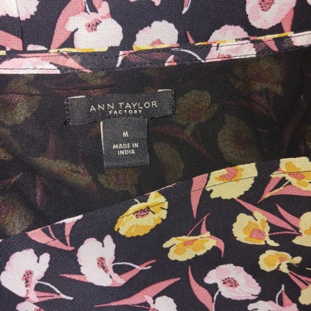 9‎ Loft Tops NWT NWOT Cottagecore Short Sleeve Blouses Med Tunic Tank Tops - Picture 10 of 16